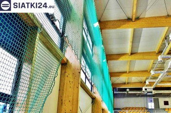 Siatki Słupsk - Duża wytrzymałość siatek na hali sportowej dla terenów Słupska